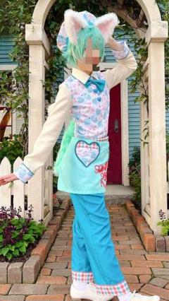 プリティースカー troll_bbページ ⸜❤︎⸝‍  Dハロ仮装 ウィッグ Dハロ仮装】ジェラトーニ ウィッグ+衣装 - メルカリ
