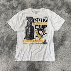 Reebok NHLTシャツ/チャンピオン記念/ビッグロゴ/オーバーサイズ