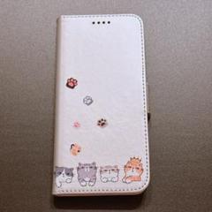 Oppo Reno10 Pro 5G ケース 手帳型 猫 シルバー