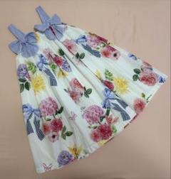 Bal loon chic 花柄ノースリーブワンピース　　130cm 姉妹お揃い