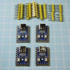 4個 RP2040-ZERO Pico互換ボード Arduino m5011
