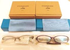 エヴァ ヱヴァQ 渚カヲル 碇シンジ JiNS 限定 眼鏡 メガネ ブルーライト