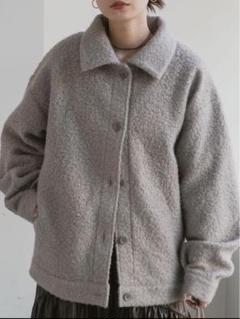 【新品】Kastane ブークレミドルステンカラーコートのサムネイル