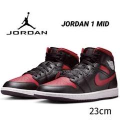 2025年最新】nike air jordan 1 mid bredの人気アイテム - メルカリ