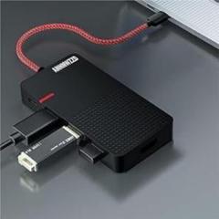 USB Cハブイーサネットアダプタ,ANNNWZDふ 11-in-1 USB