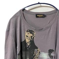 ディーゼル Tシャツ 半袖 メンズ Mサイズ 春夏 グレー系