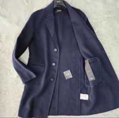美品 XLサイズ ヒューゴボス 1枚仕立て チェスターコート