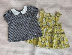 女の子 100cm トップス チュニック 2点 まとめ売り プティマイン他