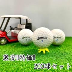 101・ロストボール スリクソン 各種混合 ホワイト 200球B
