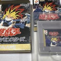 遊戯王 デュエルモンスターズ ゲームボーイ　作動確認済　箱、取説、ケース付　除菌