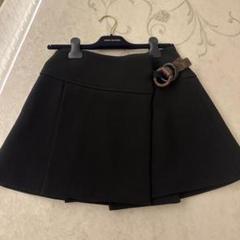 未使用タグ付 LOUIS VUITTON レザースカート　XS 当社の 未使用タグ付 XS レザースカート VUITTON LOUIS スカート