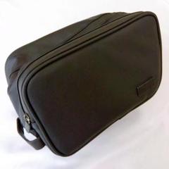 防水バッグ 大容量 仕切り付き WASH BAG ブラックのサムネイル