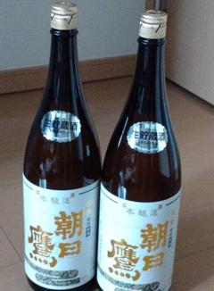 小物などお買い得な福袋 2021.11製造 朝日鷹1.8リットル2本セット - 日本酒