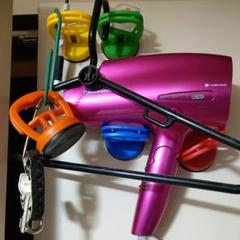 ②個nishiyann★様専用 吸盤 ウォールラック 壁掛け キャビネット収納棚