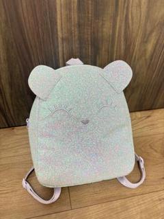 グリッター　くまリュック　ラメ