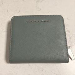 【新品未使用】CHARLES & KEITH ブラック二つ折り財布 CHARLES & KEITH トップジップ スモールウォレット 【再入荷
