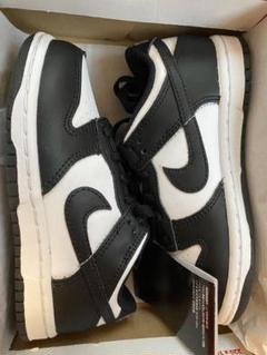 Nike Dunk Low パンダ (PS) ホワイト/ブラック 17cm