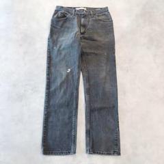 Lee リー W33 ブラックデニム ボトム パンツ 古着 黒 14862