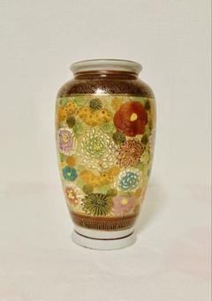 ♦越前 九谷焼 金彩色絵 花車遊女図 飾り壺 瓶花瓶 工芸品 コレクション骨董品 Yahoo!オークション -「壺 大」(九谷) (日本の陶磁)の落札相場
