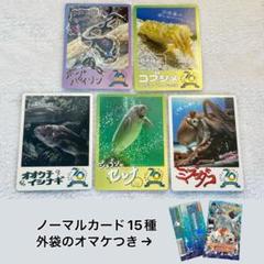 【オマケ付き】鳥羽水族館70周年コレクションカード（ノーマル5種各1枚）のサムネイル