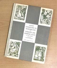 No.246 希少 古書 洋書 アンティーク 不思議の国のアリス・鏡の