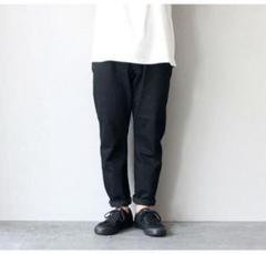 SancaサンカデニムブラックデニムBLACKDENIMTAPERED5P