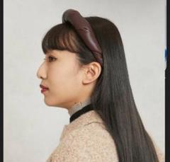 フミエタナカ レザーカチューシャ ヘアバンド - メルカリ