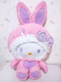 ハローキティ - Sanrio Helloキティうさぎぬいぐるみコラボ被り物 ハローキティ - 1998年製ウサギの被り物キティぬいぐるみの通販