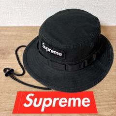 正規品　Supreme Military Boonie ハット　ブラック　黒