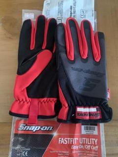 Snap-on FastFit Utility グローブ Lサイズ 赤/黒のサムネイル