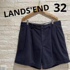 海外古着 メンズ ショートパンツ ランズエンド LANDS'END サイズ