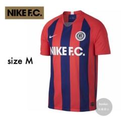 【新品/赤青】NIKE FC ボックスロゴ Tシャツ 半袖