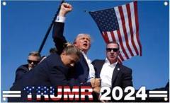 TRUMR　2024　トランプ　大統領　政治人物　ブリキ看板　メタルサイン　金属