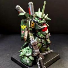 ガンダムコンバージ　ザクIII改　フィギュア　ウェザリング