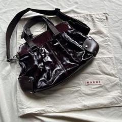 Marni レザーショルダーバッグ | ブラック | FARFETCH JP