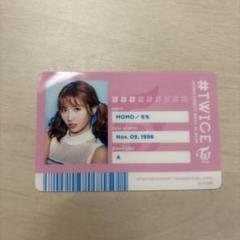 TWICE \"#TWICE\" IDカード MOMO Sam on X: 