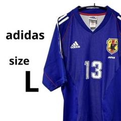 adidas 日本代表 サッカーウェア 13番 Lサイズ - メルカリ