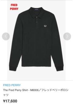 【人気】FRED PERRY　フレッドペリー　ポロシャツ　月桂樹ロゴ　M6006