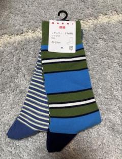 ユニクロ　マルニ　ソックス10足セット　25-27cm UNIQLO(ユニクロ)の「ソックス（ボーダー・2足組）」 - PARTE