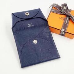 【美品】HERMES（エルメス） バスティア コインケース ブルーニュイ Y刻印 m19219582880_1.jpg?1732245450
