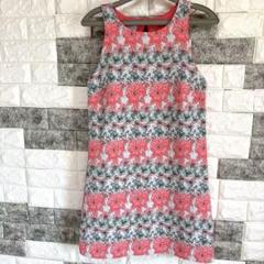美品【リナシメント 】RINASCIMENTO花柄ノースリーブチュニック