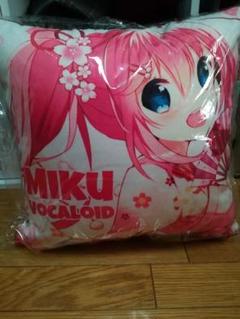 初音ミク クッション 桜ミク ピンク可愛い