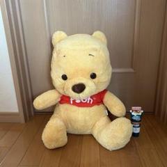 美品▶ くまのプーさん巨大ぬいぐるみ　BIG　特大　大　ディズニー　非売品　匿名 2025年最新】プーさん ぬいぐるみ 特大の人気アイテム - メルカリ