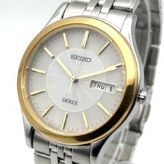 SEIKO DOLCE SOLAR デイデイト 腕時計 メンズ