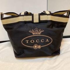 【送料込】超美品　絶版　TOCCA　マザーズバッグ　ブラック　ゴールド　かわいい TOCCA（トッカ）の「【MOM雑貨】マザーズ バッグ（マザーズ