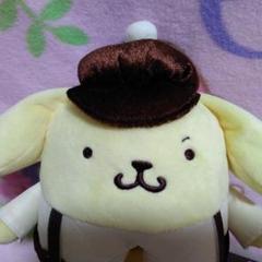 サンリオ　ポムポムプリン　ぬいぐるみ　美品◎未使用保管タグ付き