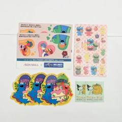 【新品】USJ キャラクター シール ステッカー 8枚 エルモ スヌーピー