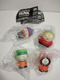 サウスパーク フィギュア South Park THOMPSONS 未開封 タカラトミーアーツ サウスパーク ソフビフィギュア 全4種セット