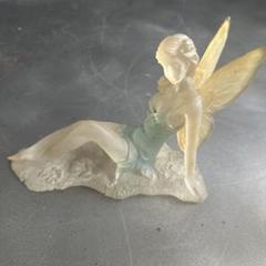 樹脂製妖精の彫刻 約15cm