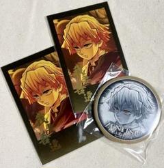 鬼滅の刃 無限城編 我妻善逸 お楽しみくじ 缶バッジ チェキ風ブロマイド